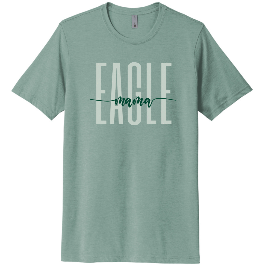 EAGLE MAMA 24 STONEWASH GREEN MATTE SS TEE