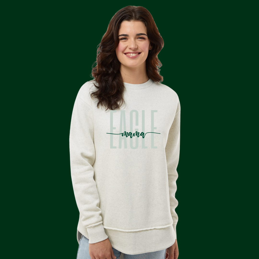 EAGLE MAMA 24 HI/LOW NATURAL MATTE CREWNECK