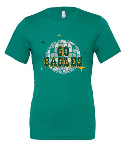 DISCO KELLY- GO EAGLES TEE