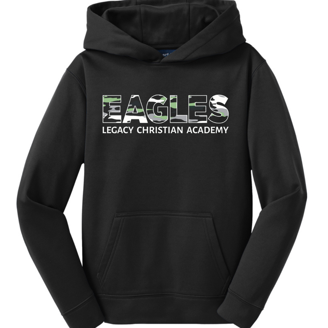 HUNTER BLACK PERFORMANCE HOODIE